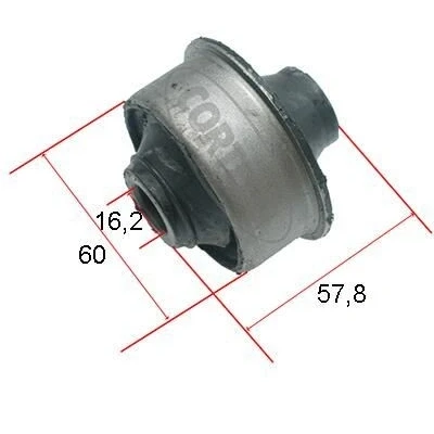 Billede af CORTECO 21652944 Bøsning foraksel, bag, nede OPEL: Astra F CC, Caravan