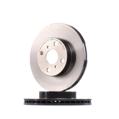 Billede af BREMBO 09.5736.11 Bremseskiver 255 22 4 indvendigt ventileret coatet TOYOTA: Corolla VII Compact, Sedan, VIII Compact
