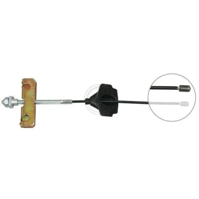 Billede af A.B.S. K17631 Håndbremsekabel 306 Skivebremse FORD: MONDEO 3 Kombi, 3, Stufenheck