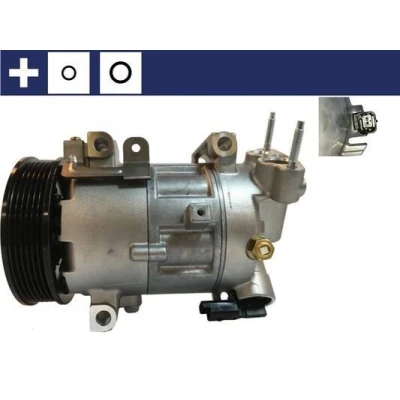 Billede af MAHLE ORIGINAL ACP 956 000S Kompressor 5SEL12C 12 PAG 46 YF R 1234yf, 134a med tætningsring PEUGEOT: 308 I SW, 5008 I, CITROËN: DS4 Hatchback