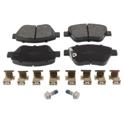 Billede af MAPCO 6805/1 Bremseklodser foraksel med akustisk advarsel for slid bremsecaliperskruer tilbehør OPEL: Corsa D Hatchback, Adam