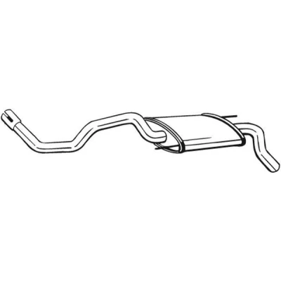 Billede af BOSAL 233 605 Lydpotte