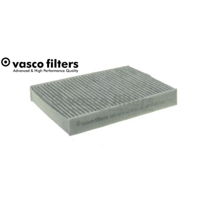 Billede af DAVID VASCO X809 Kabinefilter Aktivkulfilter 264mm 195mm 38mm RENAULT: GRAND SCENIC 3, Trafic 3