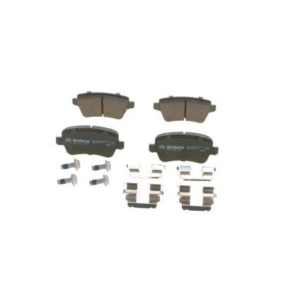 Billede af BOSCH 0 986 494 125 Bremseklodser Low Metallic med skruer fjeder, tilbehør FIAT: Croma II Stationcar