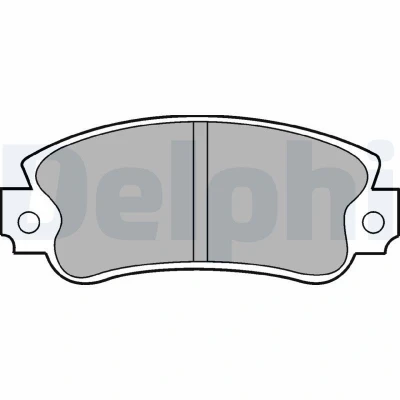 Billede af Bremseklodser DELPHI LP509