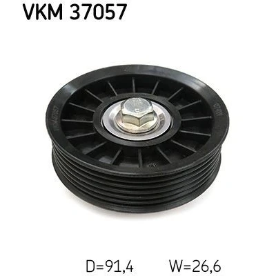 Billede af SKF VKM 37057 Remstrammerhjul LAND ROVER: Range Rover 3, Sport, JAGUAR: XF Sedan