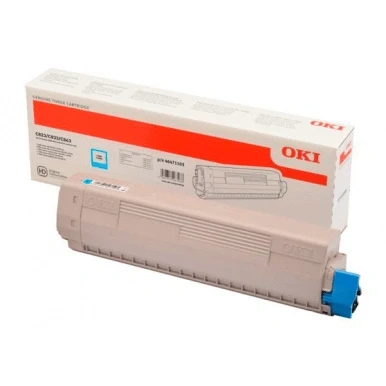 Billede af Oki 46471103 cyan toner 7.000 sider original