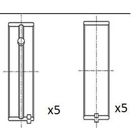 Billede af FAI AutoParts BM1069 STD Krumtapakselleje