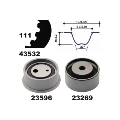 Billede af MAPCO 23532 Tandremssæt 111 HYUNDAI: Matrix, Elantra III Hatchback