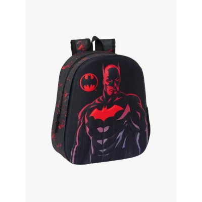 Billede af Batman 3D Børnetaske Sort 27 x 33 10 cm Skoletaske
