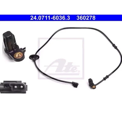 Billede af ATE 24.0711 6036.3 ABS Sensor 979 MERCEDES BENZ: CLK Coupe
