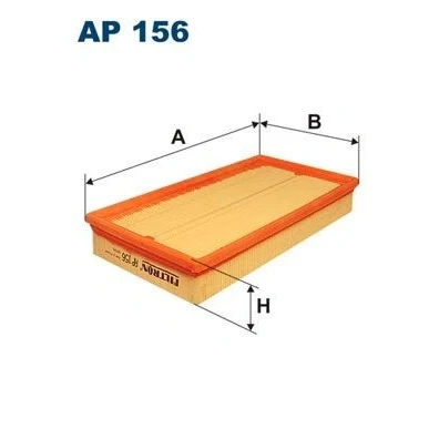 Billede af FILTRON AP 156 Luftfilter 46 157 286 Filterindsats FORD: KA Hatchback