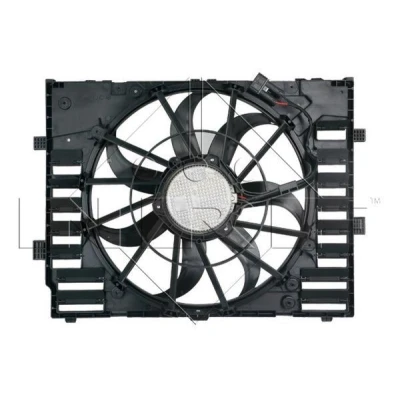 Billede af NRF 47857 Køleventilator 517 12 600 med kølerventilatorramme (karm), Kulløs motor