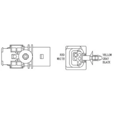 Billede af MAGNETI MARELLI 466016355152 Lambdasonde opvarmet 5 FORD: FOCUS 3 Turnier, FIESTA 6, MONDEO 4 PEUGEOT: 208 I Hatchback, 207 Hatchback