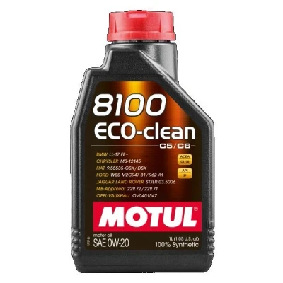 Billede af Motul ECO CLEAN 0W 20 1l Motorolie 108813 BMW: 1 Hatchback, 3 Touring, Sedan, OPEL: Astra K Sports Tourer, Karl, J Tourer