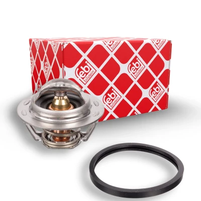 Billede af FEBI BILSTEIN 104766 Termostat 83 med pakning PEUGEOT: 406 Coupe, Boxer Van, 306 Hatchback, FIAT: Ducato II Ladvogn/Chassis, CITROËN: Xsara Stationcar