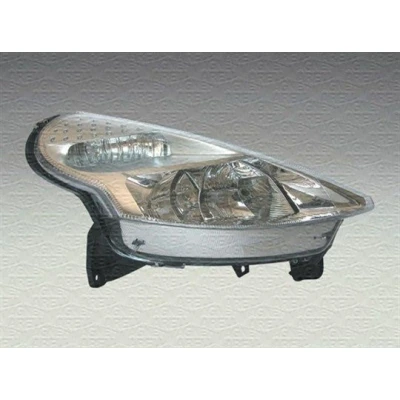 Billede af MAGNETI MARELLI 712415901129 Forlygter venstre H1, PY21W, W5W, H7 Halogen med blinklys til højrekørsel uden pærer, indstillingsmotor for LWR