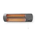 Billede af Nedis Badeværelsesvarmere 1200 W Justerbar termostat 2 Varmefunktioner X4 Grå