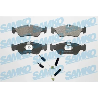 Billede af SAMKO 5SP610A Bremseklodser MERCEDES BENZ: G klasse SUV, Sprinter 3 T Ladvogn/Chassis, Bus, VOLKSWAGEN: LT 28 35 II Bus