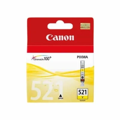 Billede af Canon CLI 521Y Yellow Original Blækpatron
