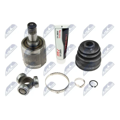 Billede af NTY NPW HD 020 Knokkelled højre foraksel, gearkasse monteret HONDA: ACCORD 8, CIVIC 6 Stufenheck, Logo