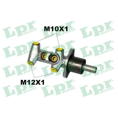 Billede af LPR 1353 Bremsehovedcylinder 23,81 Aluminium 12 X 1 (2), 10 (2)
