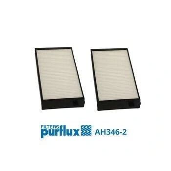 Billede af PURFLUX AH346 2 Kabinefilter Pollenfilter 206 102 25