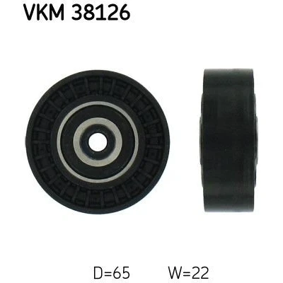 Billede af SKF VKM 38126 Remstrammerhjul