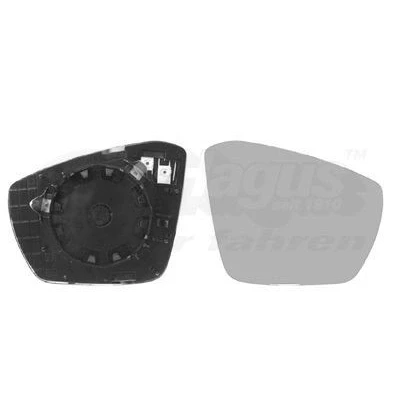 Billede af VAN WEZEL 7624838 Spejlglas højre SKODA: Octavia 3 Combi