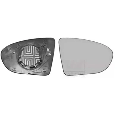 Billede af VAN WEZEL 3388838 Spejlglas højre NISSAN: Qashqai / Qashqai+2 I