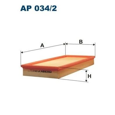 Billede af FILTRON AP 034/2 Luftfilter 46 181 388 Filterindsats MERCEDES BENZ: A klasse, B klasse