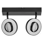 Billede af LEDVANCE LED loftspot Saturn, CCT, 2 lys lang, sort