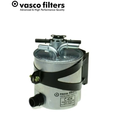 Billede af DAVID VASCO C404 Brændstoffilter Ledningsfilter, uden vandsensor, med filtervarme 10mm holder RENAULT: SCENIC 2, GRAND 2