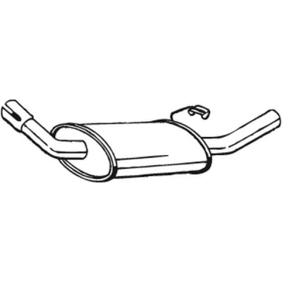 Billede af BOSAL 154 801 Lydpotte
