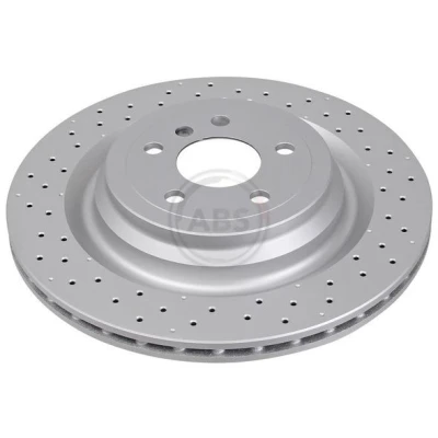 Billede af A.B.S. COATED 18255 Bremseskiver 345 22 5 perforeret/indv. ventileret coatet MERCEDES BENZ: GLE SUV, ML klasse, GL