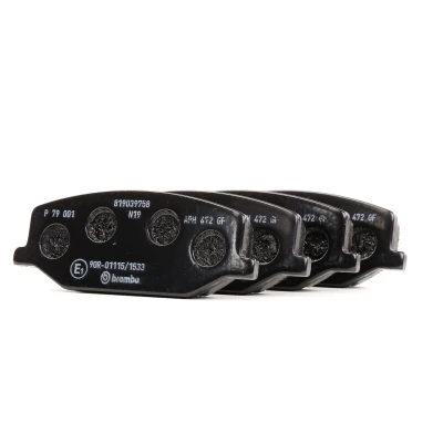 Billede af BREMBO P 79 001 Bremseklodser Ekskl. slidadvarselskontakt uden tilbehør SUZUKI: Jimny SUV, Samurai SJ 413