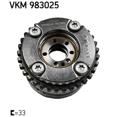 Billede af SKF VKM 983025 Knastaksel forstiller Indsugningsside, højre 33 MERCEDES BENZ: C klasse Coupe, CLS Coupe