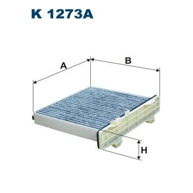 Billede af FILTRON K 1273A Kabinefilter Aktivkulfilter 215 200 68 MITSUBISHI: PAJERO 4, Sport 1 SUV, 2
