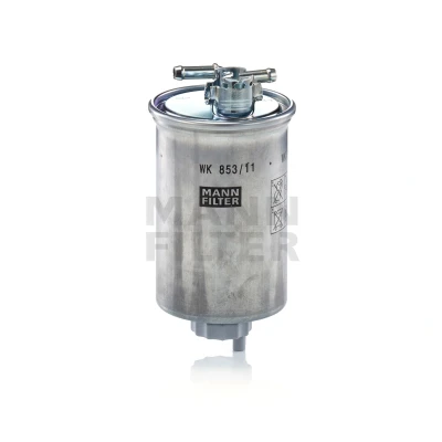 Billede af MANN FILTER WK 853/11 Brændstoffilter Ledningsfilter 8 FORD: Galaxy Mk1 MPV, VOLKSWAGEN: Sharan I, SEAT: Alhambra I