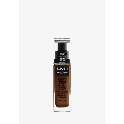 Billede af NYX Professional Makeup Can&#039;t Stop Won&#039;t Full Coverage Foundation Walnut 30 ml