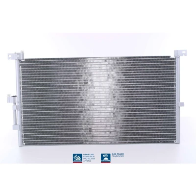 Billede af NISSENS 94718 Kondensator uden tørrer Aluminium 670 R 134a