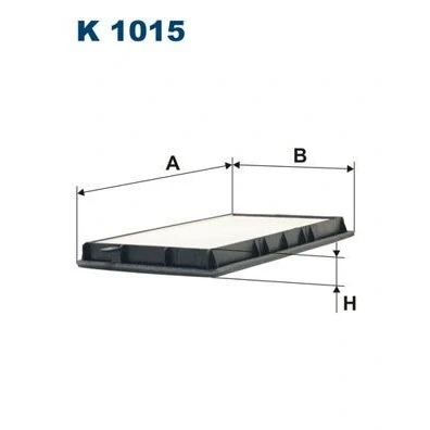 Billede af FILTRON K 1015 Kabinefilter Partikelfilter 301 163 26 BMW: 3 Coupe, Cabriolet, Sedan
