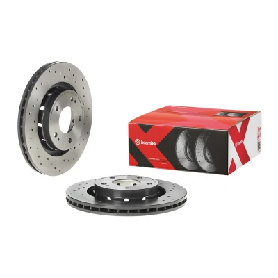 Billede af BREMBO 09.A738.1X Bremseskiver 294 24 5 perforeret/indv. ventileret coatet MITSUBISHI: Lancer 8 Limousine, OUTLANDER 3, GALANT 6, PEUGEOT: 4007