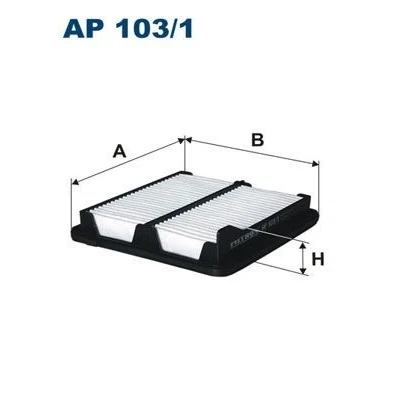 Billede af FILTRON AP 103/1 Luftfilter 47 180 189 Filterindsats
