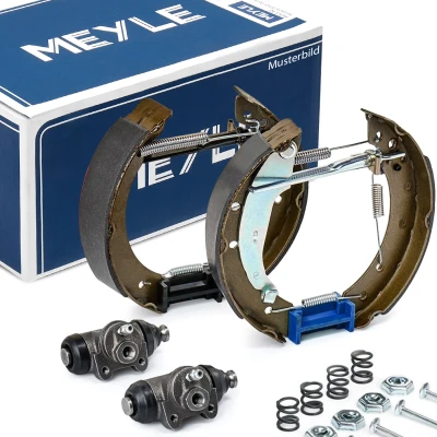 Billede af MEYLE 214 533 0035 Bremsesæt, trommelbremser bagaksel med arm, hjulbremsecylinder, tilbehør ORIGINAL Quality OPEL: Corsa D Hatchback