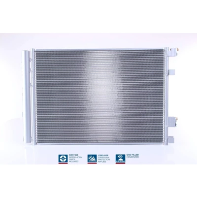 Billede af NISSENS 940425 Kondensator med tørrer Aluminium 532 R 134a KIA: RIO 3, HYUNDAI: i20 I Hatchback