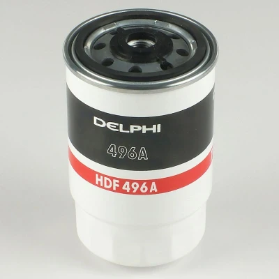 Billede af DELPHI HDF496 Brændstoffilter Påskruet filter, Filterindsats VOLVO: V70 2, 940 I Sedan, S80 I, BMW: 5 Touring, 3 AUDI: A6 C4 Avant
