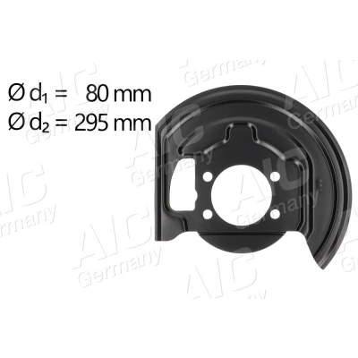 Billede af AIC 58191 Ankerplade venstre foraksel NISSAN: Qashqai / Qashqai+2 I, Juke