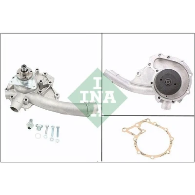 Billede af INA 538 0243 10 Vandpumpe med pakning til multi v remsdrift MERCEDES BENZ: 190, W124 Coupe, Stationcar