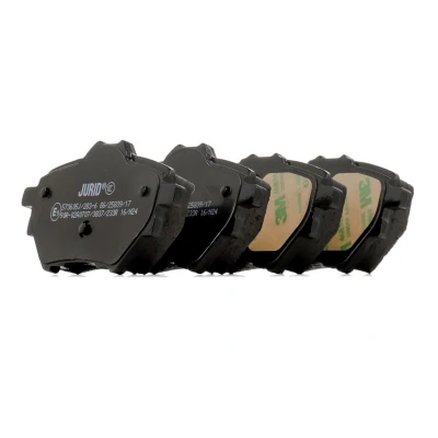 Billede af JURID 573605J Bremseklodser Ikke forberedt til slidindikator med tilbehør PEUGEOT: 308 SW 2, 3008 II SUV, Hatchback, OPEL: Corsa F Hatchback